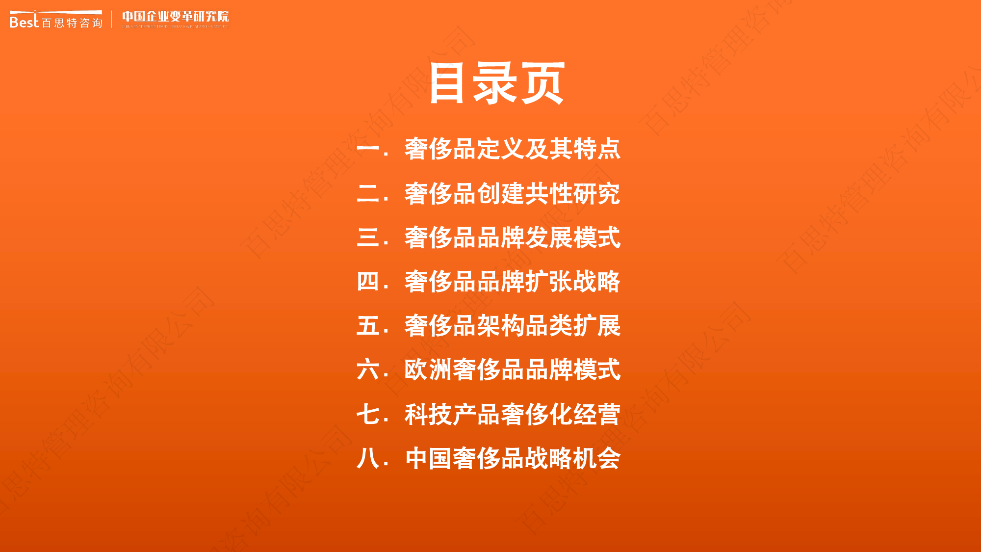 奢侈品品牌战略和发展模式研究报告预览第2页